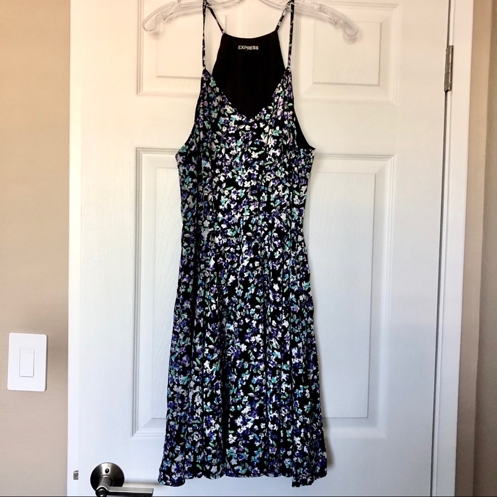 Express Fit & Flare Dress